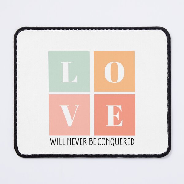 Item preview, Love Will Never Be Conquered - Resilient Love Statement Art designed and sold by sunnydayco-.