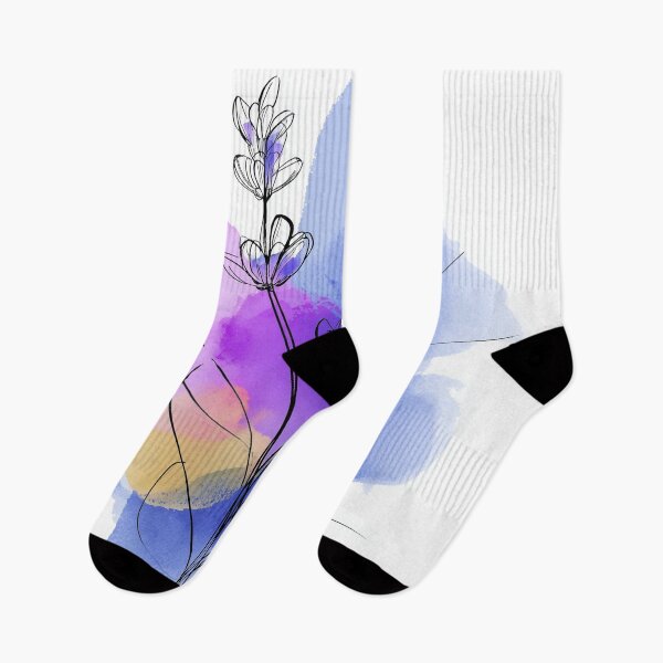 Item preview, Minimalist Lavender Watercolor Splash designed and sold by idtecss.