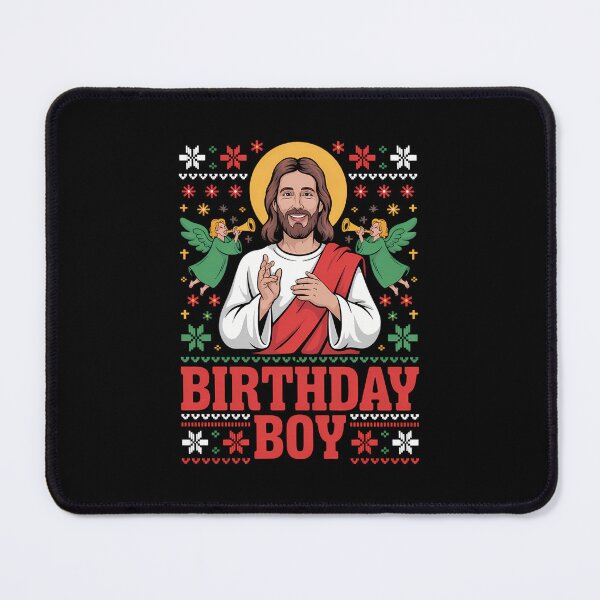 Item preview, Jesus Birthday Christmas Xmas designed and sold by WalshDrawnLaugh.