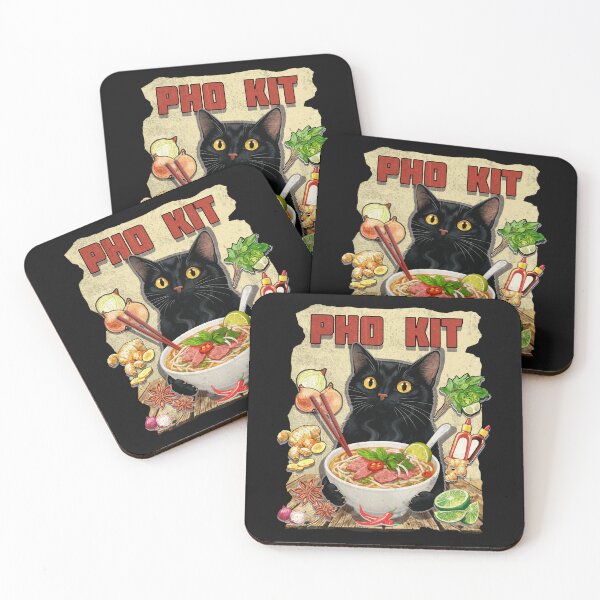 Item preview, Funny Pho Kit Noodle Bowl Pun with Ingredients Illustration designed and sold by JeniiArt.