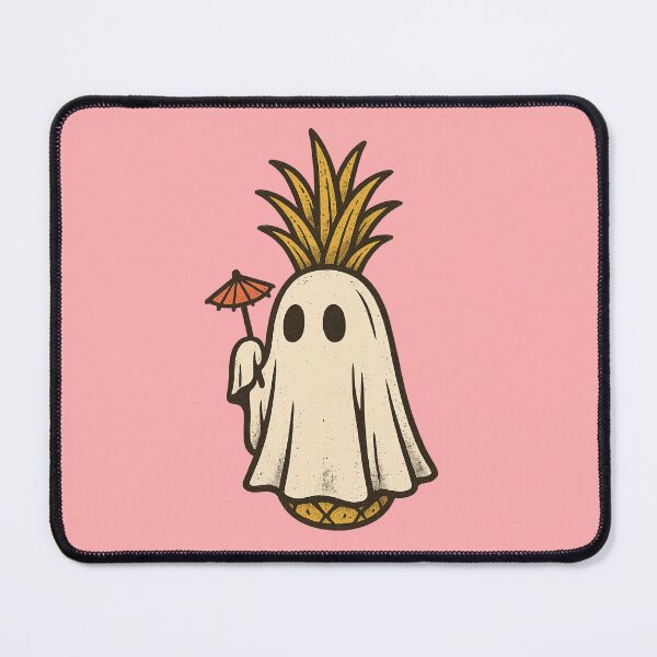 Item preview, Pineapple Ghost – Retro Tropical Halloween Funny Design designed and sold by Meandmyshop.