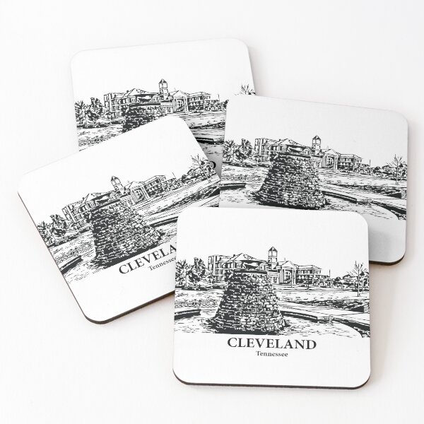 Item preview, Cleveland - Tennessee designed and sold by Lakeric Cityscapes.