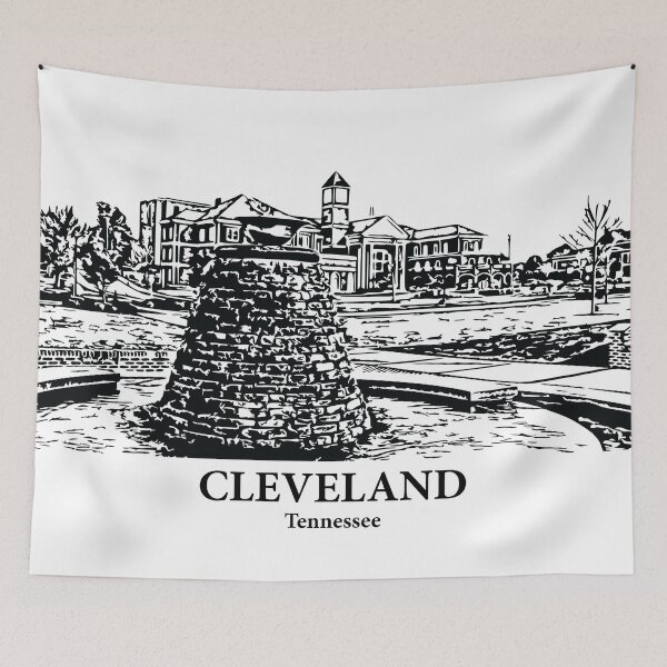 Item preview, Cleveland - Tennessee designed and sold by Lakeric Cityscapes.