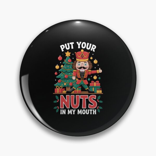 Artikelvorschau, Witz Nussknacker Weihnachtsfeier Humor entworfen und verkauft von WalshDrawnLaugh.