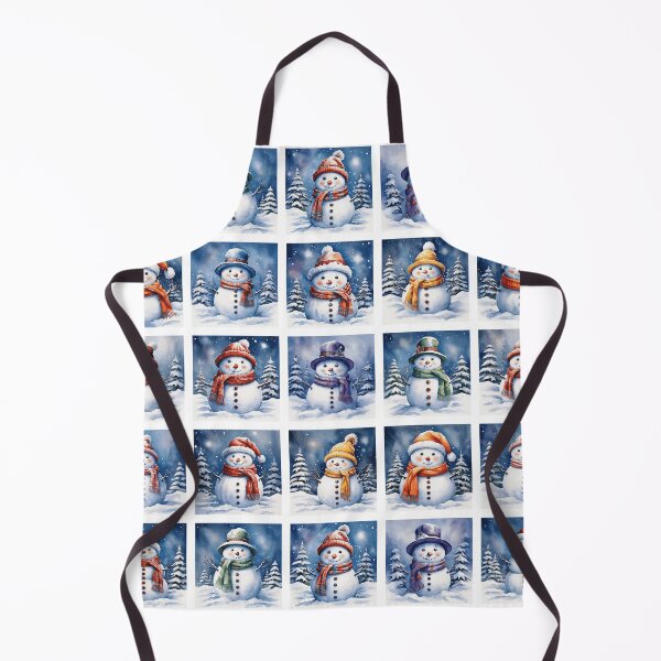 Item preview, Snowman Illustration Pattern | Snowman Art | Snowman Drawing | Color Art designed and sold by UnhingedBird.