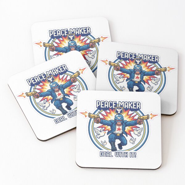 Item preview, vigilante peace maker Sticker designed and sold by Nubitra.