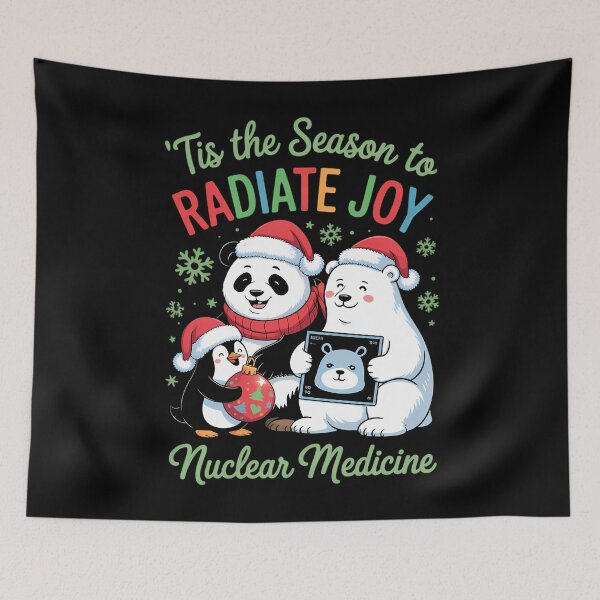 Item preview, Medicine Tech Christmas Holiday Radiology designed and sold by WalshDrawnLaugh.