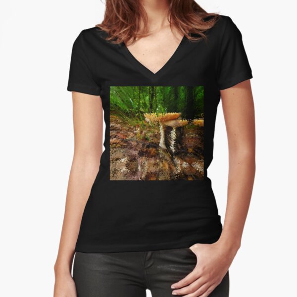 Dissolution 9 Fitted V-Neck T-Shirt