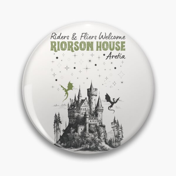Item preview, Fourth Wing Riorson House Aretia Design designed and sold by SaltedBeachPaperie.