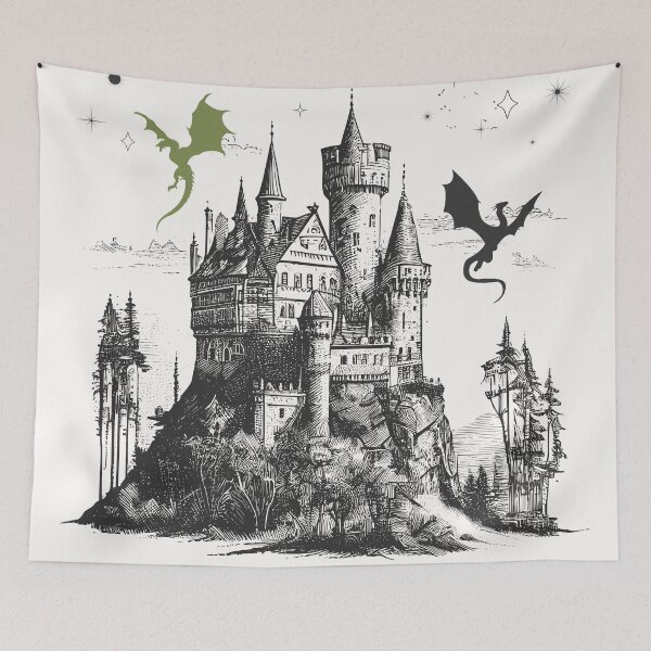 Item preview, Fourth Wing Riorson House Aretia Design designed and sold by SaltedBeachPaperie.