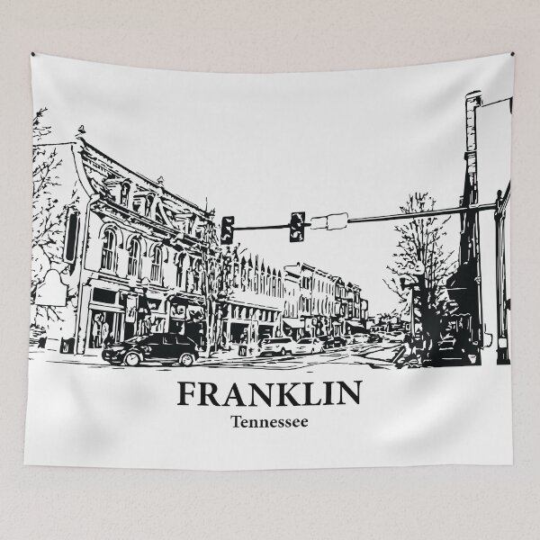 Item preview, Franklin - Tennessee designed and sold by Lakeric Cityscapes.
