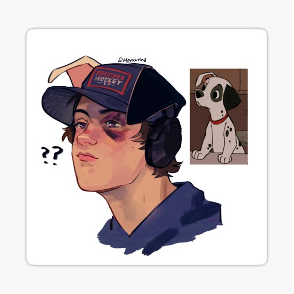 dog rempe Sticker