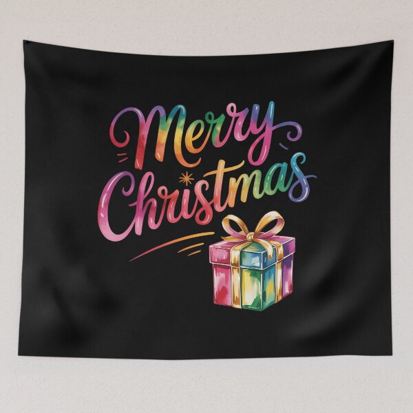 Item preview, Merry Christmas Xmas Holiday designed and sold by WalshDrawnLaugh.