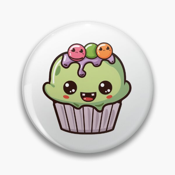 Item preview, Lindo cupcake de zombi designed and sold by Shell Doodles Art.