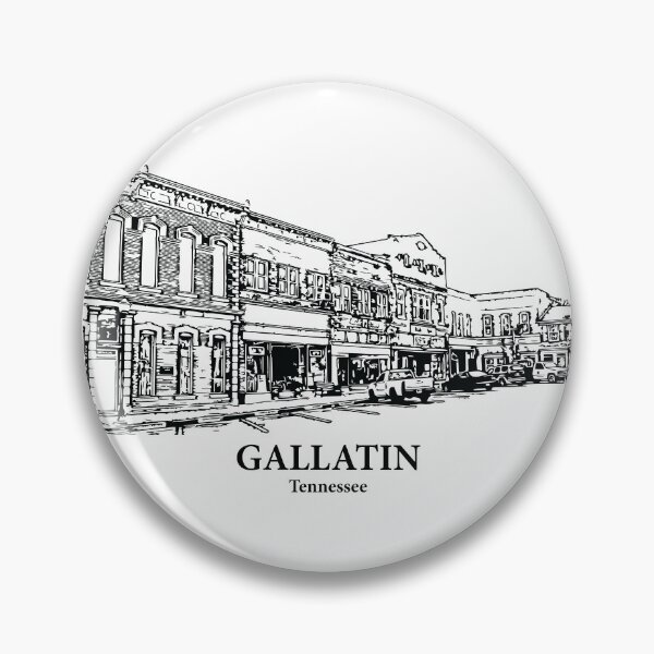 Item preview, Gallatin - Tennessee designed and sold by Lakeric Cityscapes.