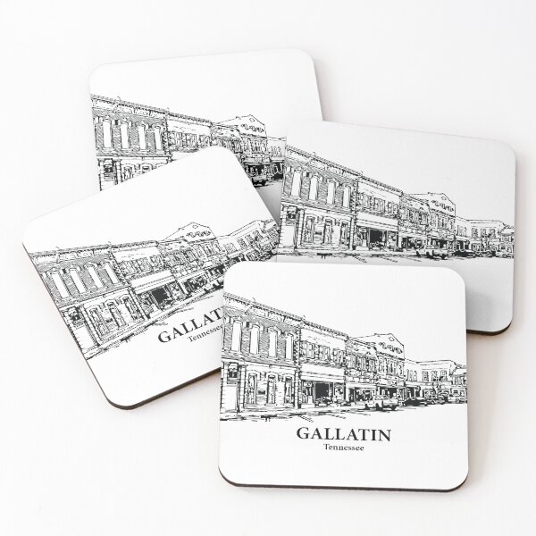 Item preview, Gallatin - Tennessee designed and sold by Lakeric Cityscapes.