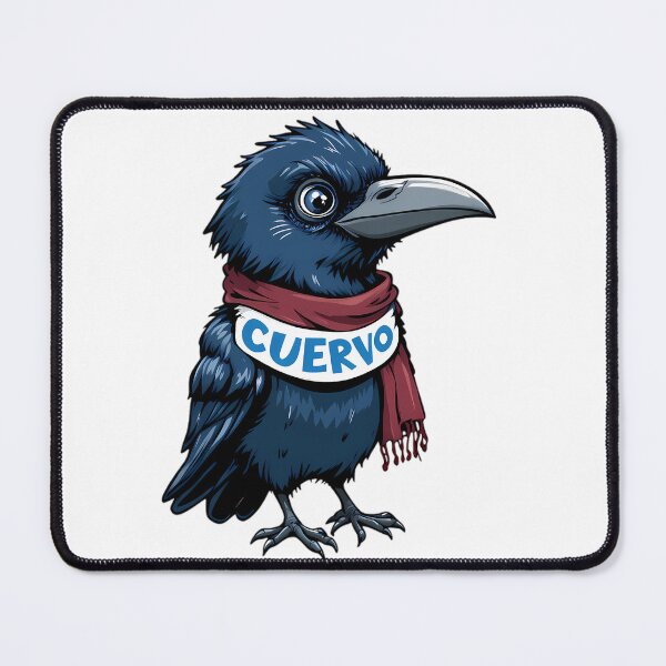 Item preview, Blue Cuervo Boedo CASLA Raven AzulGrana Elements SANLORE designed and sold by ART ATTACK ZONE.
