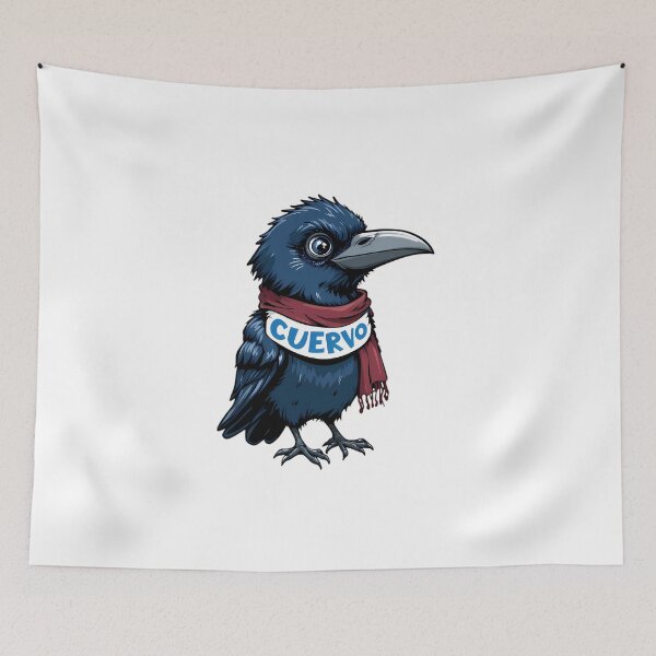 Item preview, Blue Cuervo Boedo CASLA Raven AzulGrana Elements SANLORE designed and sold by ART ATTACK ZONE.