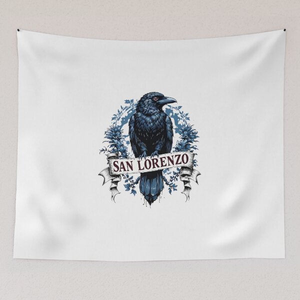 Item preview, Soccer Cuervo Boedo CASLA Raven AzulGrana Elements SANLORE designed and sold by ART ATTACK ZONE.