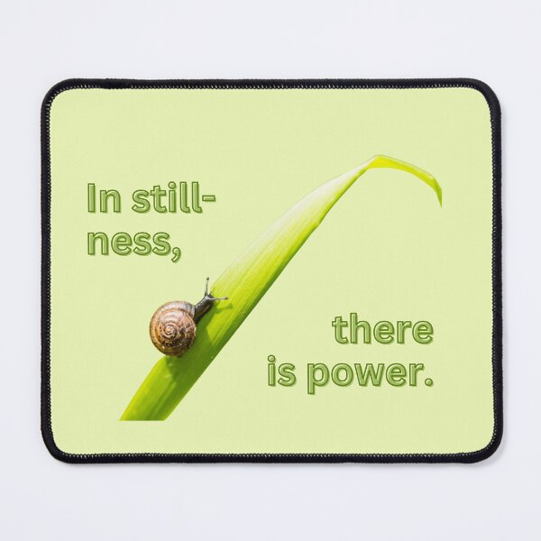Item preview, There is strength in silence - mindfulness designed and sold by Katja LebenFreude.