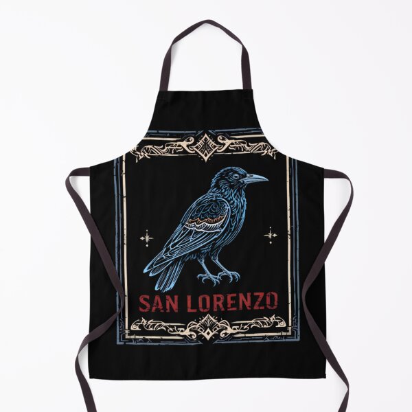Item preview, Illustration Cuervo Boedo CASLA Raven AzulGrana Elements SANLORE designed and sold by ART ATTACK ZONE.