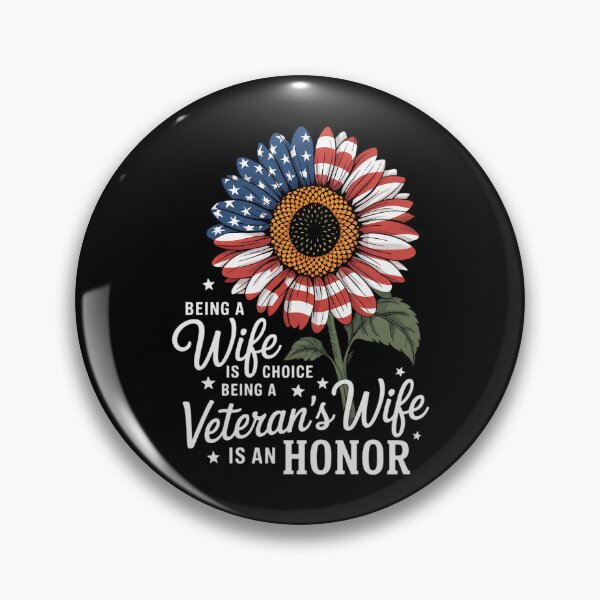 Item preview, Patriotic Veterans Day Veterans Wife designed and sold by savrmiller.