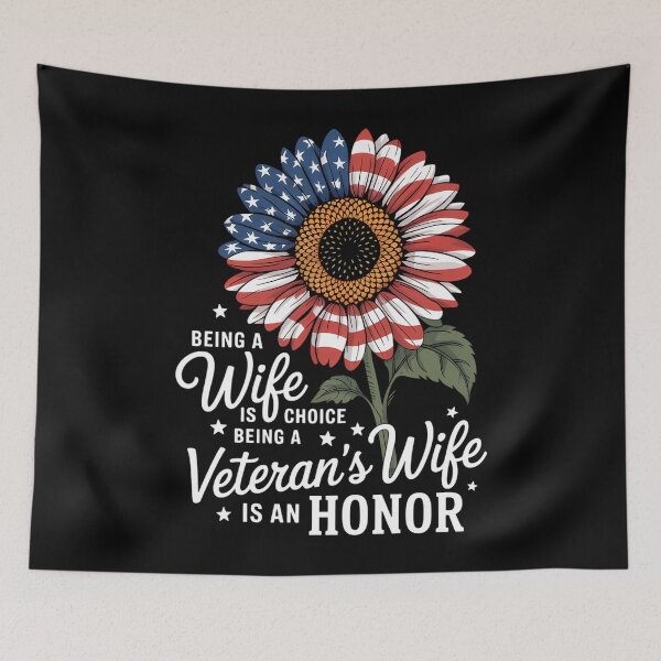 Item preview, Patriotic Veterans Day Veterans Wife designed and sold by savrmiller.