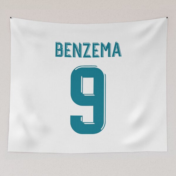 Item preview, Benzema Home Shirt 17-18 Madrid Los Blancos Champions League Winner designed and sold by ZeroCool360.