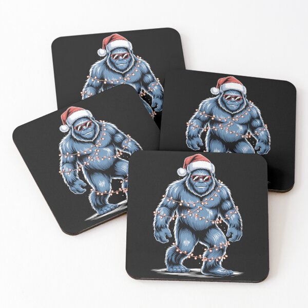 Item preview, Santa Bigfoot Christmas Xmas Sasquatch Lovers designed and sold by savrmiller.