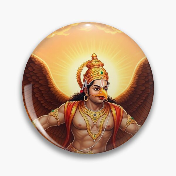 Item preview, Lord Garuda – The Celestial Eagle and Protector of Dharma designed and sold by myabstractart _RB.