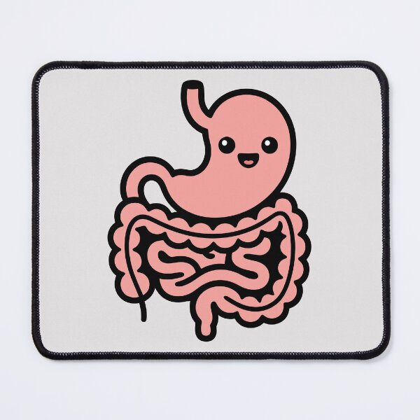 Item preview, Cute Stomach and Intestines – Kawaii Organ Design for Recovering Friends designed and sold by EmeraldeaArt.