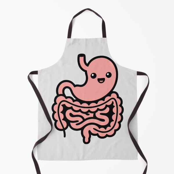 Item preview, Cute Stomach and Intestines – Kawaii Organ Design for Recovering Friends designed and sold by EmeraldeaArt.