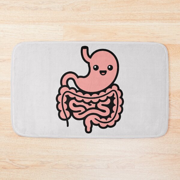 Item preview, Cute Stomach and Intestines – Kawaii Organ Design for Recovering Friends designed and sold by EmeraldeaArt.