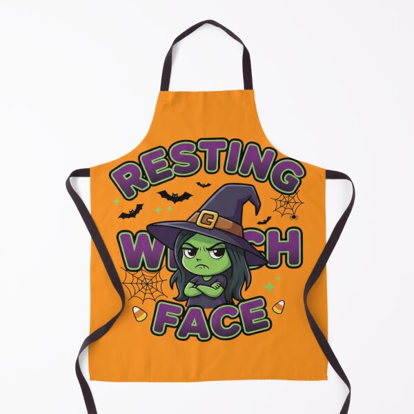 Item preview, Funny Halloween Shirt | Resting Witch Face Green Witch Costume Design designed and sold by TrackinDaTrends.