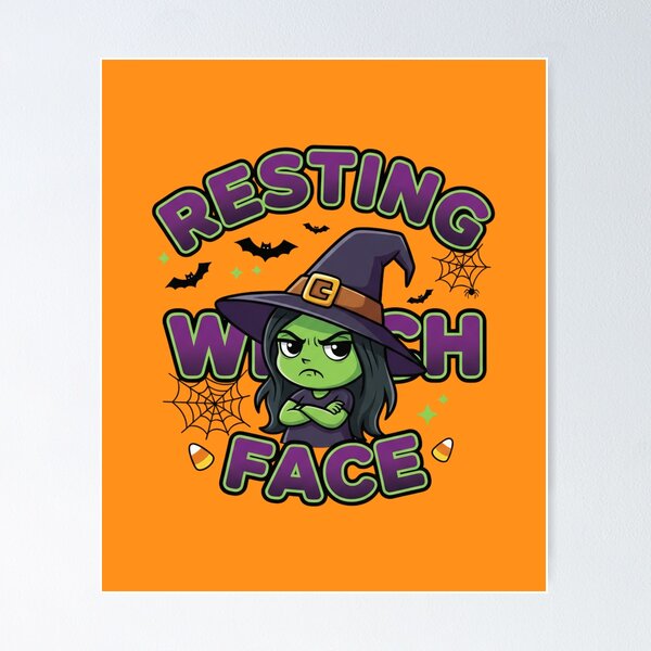 Item preview, Camiseta divertida de Halloween | Diseño de disfraz de bruja verde con cara de bruja en reposo designed and sold by TrackinDaTrends.