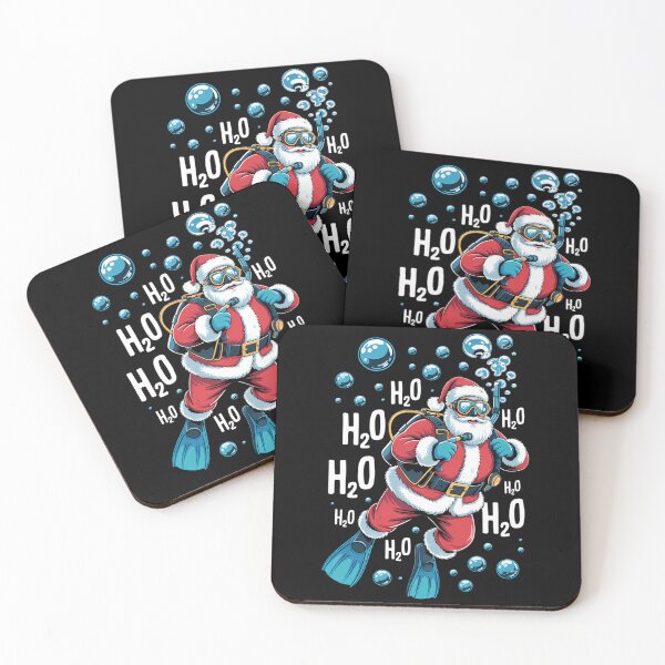 Item preview, Santa Scuba Diver Christmas Xmas Humor Joke designed and sold by savrmiller.