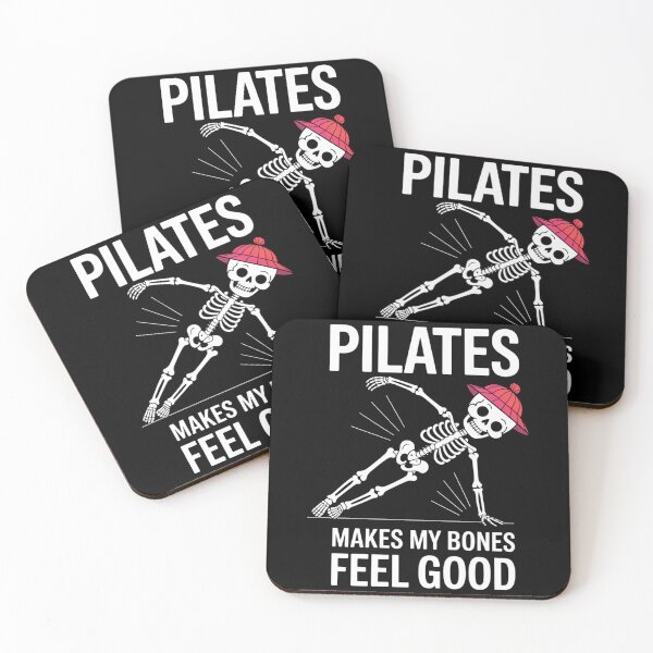 Item preview, Skeleton Pilates Meditation Xmas Funny designed and sold by savrmiller.