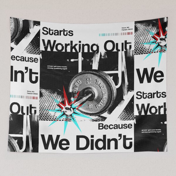 Item preview, Starts Working Out Because We Didn't (Alt 2) designed and sold by DPZT.