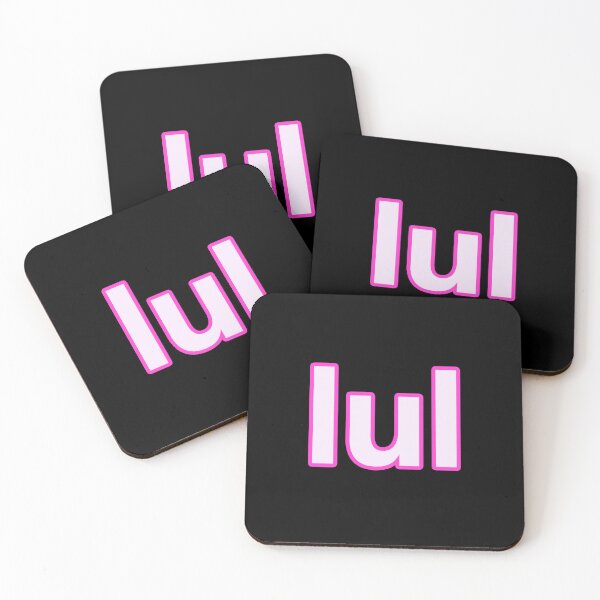 Item preview, lul, Pink Outline designed and sold by Memes N Lore .