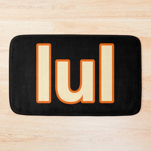 Item preview, lul, Orange Outline designed and sold by Memes N Lore .
