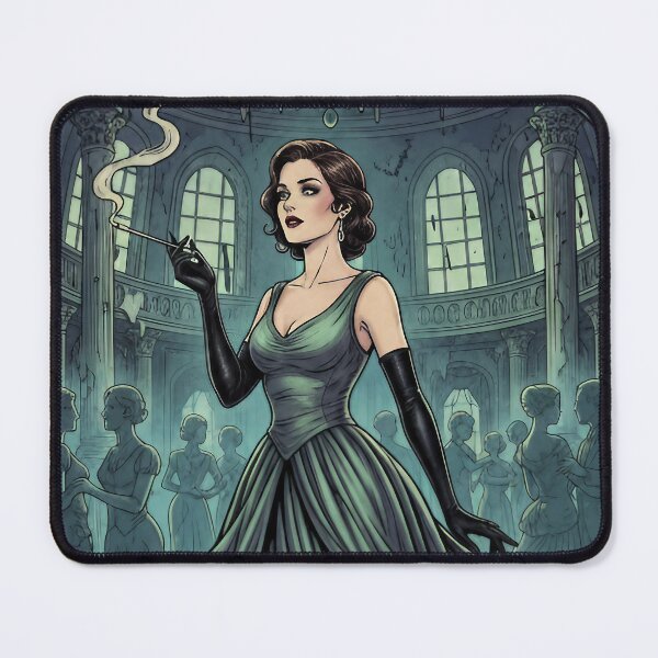 Item preview, Ghostly Gala Smoker in Vintage Ballroom Elegance. designed and sold by Spark2Seduction.