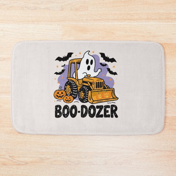 Item preview, Funny Boo‑Dozer Bulldozer Ghost – Cute Halloween Construction Truck designed and sold by wabeen.