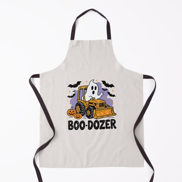 Item preview, Funny Boo‑Dozer Bulldozer Ghost – Cute Halloween Construction Truck designed and sold by wabeen.