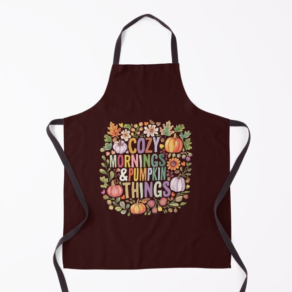 Item preview, Cozy Mornings and Pumpkin Things – Cute Autumn Quote Design | Fall Aesthetic Art. designed and sold by SaraSumi.