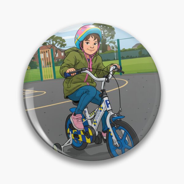 Item preview, Junior Patrol Power: Pink-Helmeted Girl's Police Bike Quest designed and sold by David Patterson.