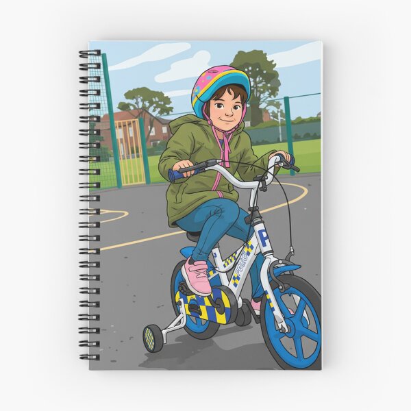 Item preview, Junior Patrol Power: Pink-Helmeted Girl's Police Bike Quest designed and sold by David Patterson.