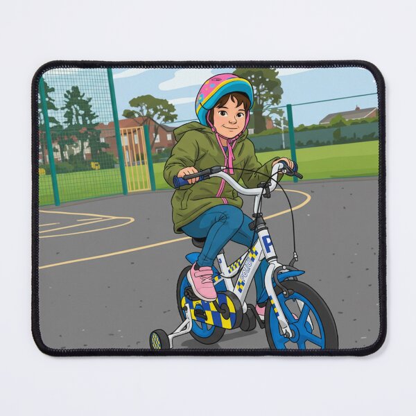 Item preview, Junior Patrol Power: Pink-Helmeted Girl's Police Bike Quest designed and sold by David Patterson.