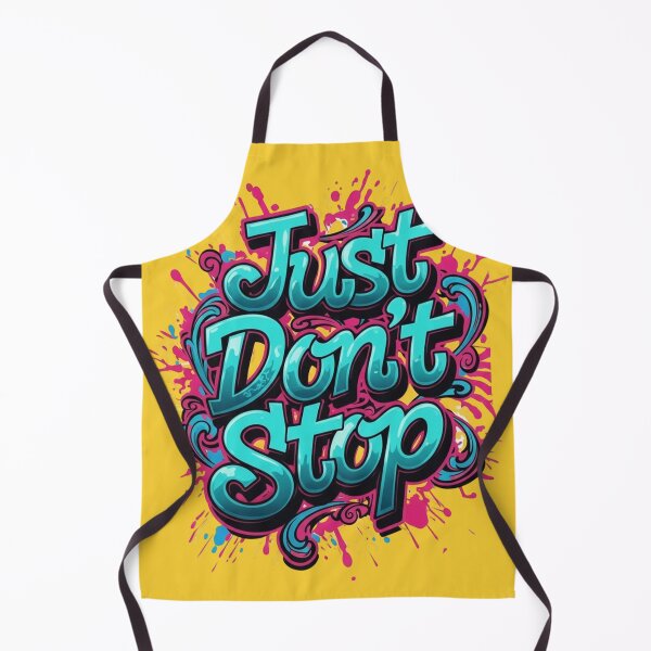 Item preview, Just Don't Stop – Bold Graffiti Typography Street Art Design designed and sold by SaicoGN.