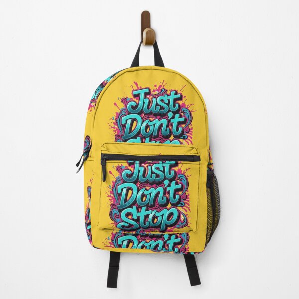 Item preview, Just Don't Stop – Bold Graffiti Typography Street Art Design designed and sold by SaicoGN.