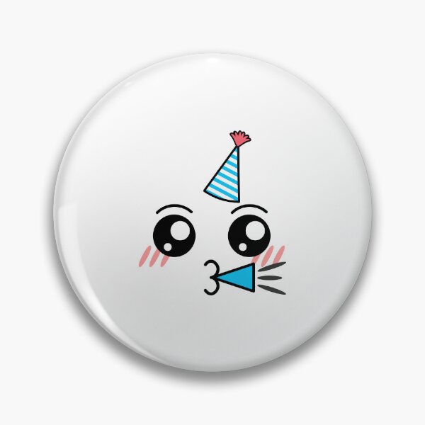 Item preview, Cute kawaii birthday boy face designed and sold by BlushyPrint.